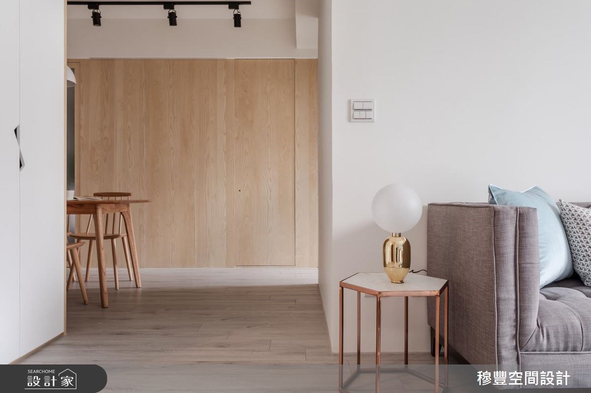25坪中古屋(5~15年)＿北歐風客廳案例圖片＿穆豐空間設計有限公司＿穆豐_慢．寧靜日光之7
