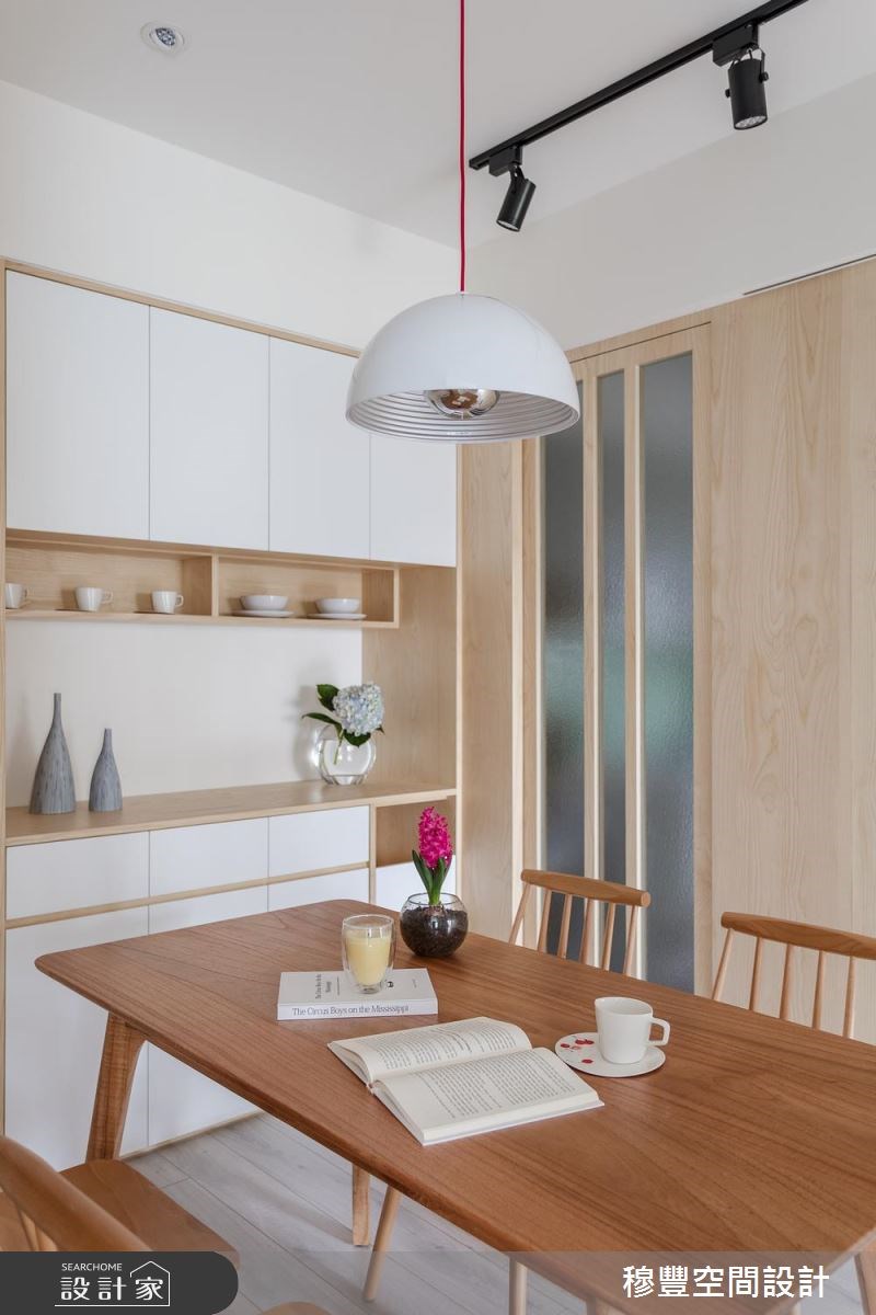 25坪中古屋(5~15年)＿北歐風餐廳案例圖片＿穆豐空間設計有限公司＿穆豐_慢．寧靜日光之11