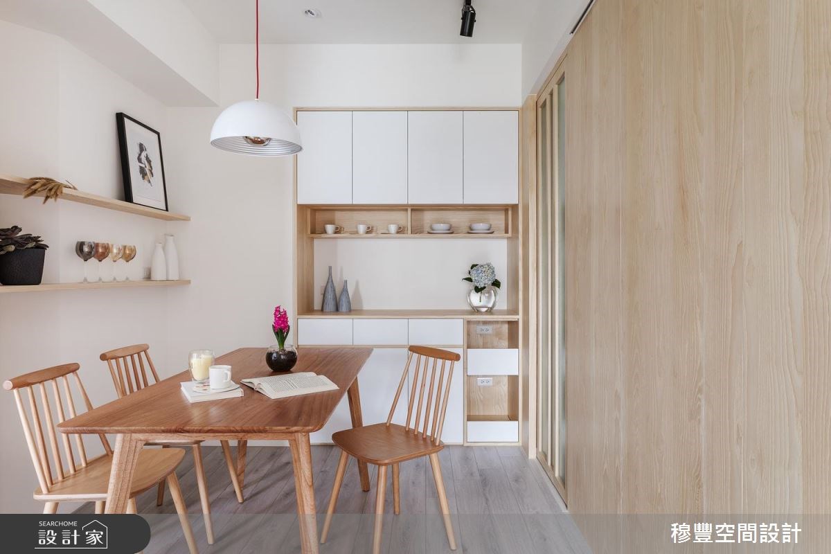 25坪中古屋(5~15年)＿北歐風餐廳案例圖片＿穆豐空間設計有限公司＿穆豐_慢．寧靜日光之12