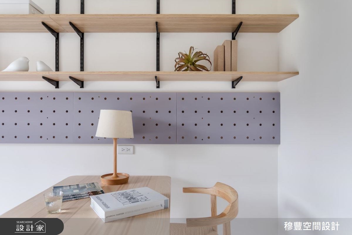 25坪中古屋(5~15年)＿北歐風書房案例圖片＿穆豐空間設計有限公司＿穆豐_慢．寧靜日光之21