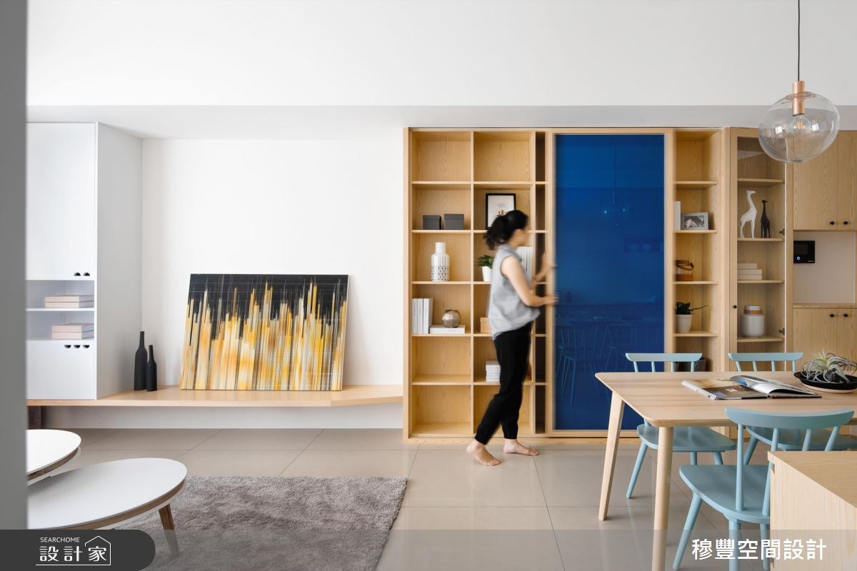 27坪新成屋(5年以下)＿北歐風客廳案例圖片＿穆豐空間設計有限公司＿穆豐_煦煦.山影之3