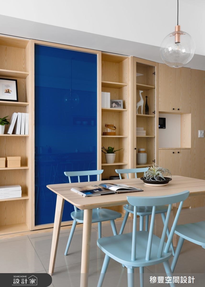 27坪新成屋(5年以下)＿北歐風餐廳案例圖片＿穆豐空間設計有限公司＿穆豐_煦煦.山影之8