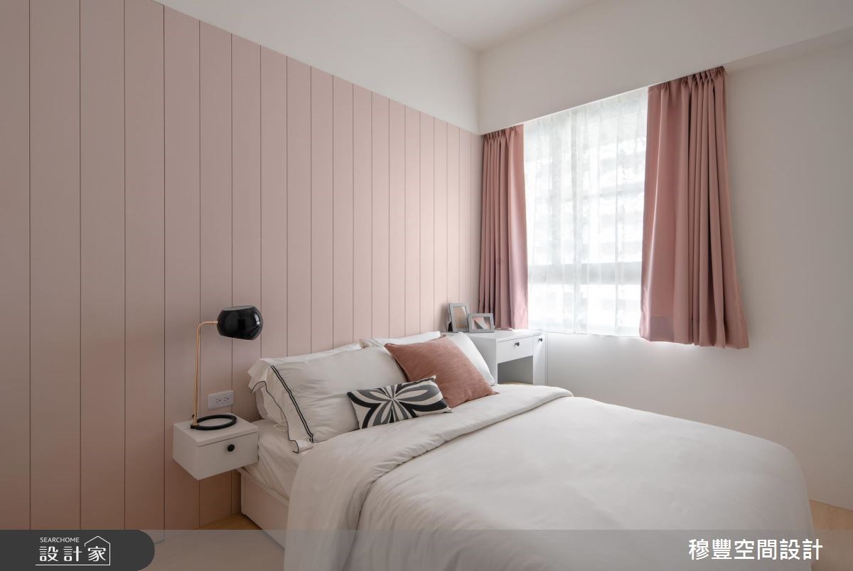 27坪新成屋(5年以下)＿北歐風臥室案例圖片＿穆豐空間設計有限公司＿穆豐_煦煦.山影之13