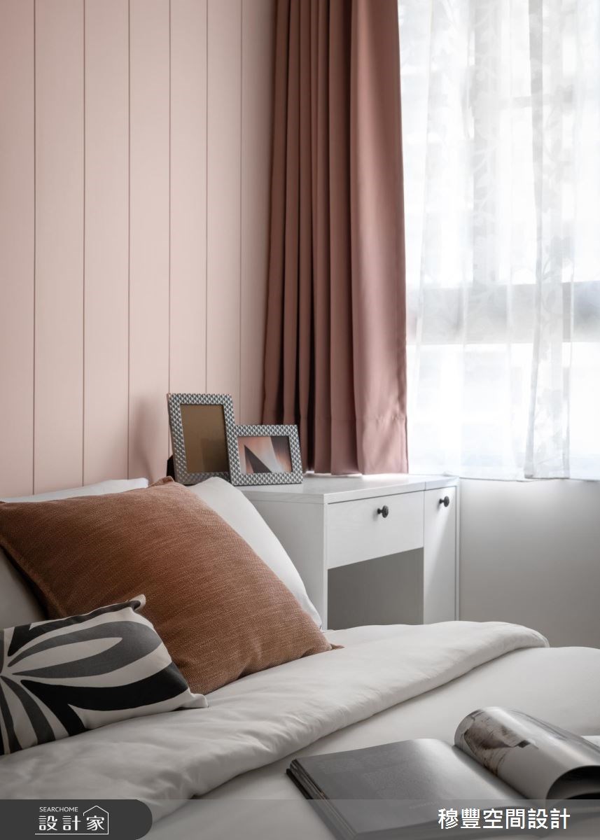 27坪新成屋(5年以下)＿北歐風臥室案例圖片＿穆豐空間設計有限公司＿穆豐_煦煦.山影之16