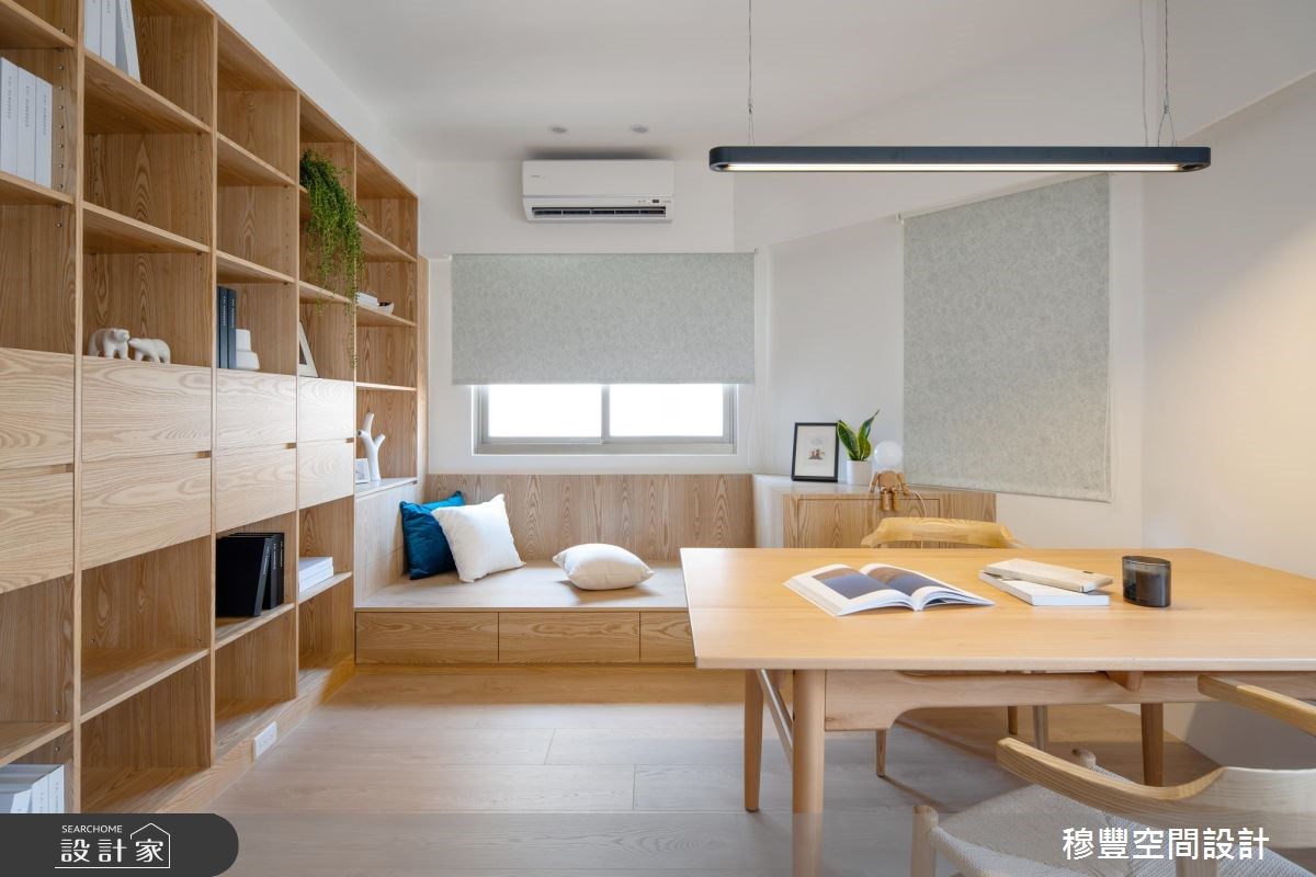29坪中古屋(5~15年)＿北歐風書房案例圖片＿穆豐空間設計有限公司＿穆豐_58號基地之12