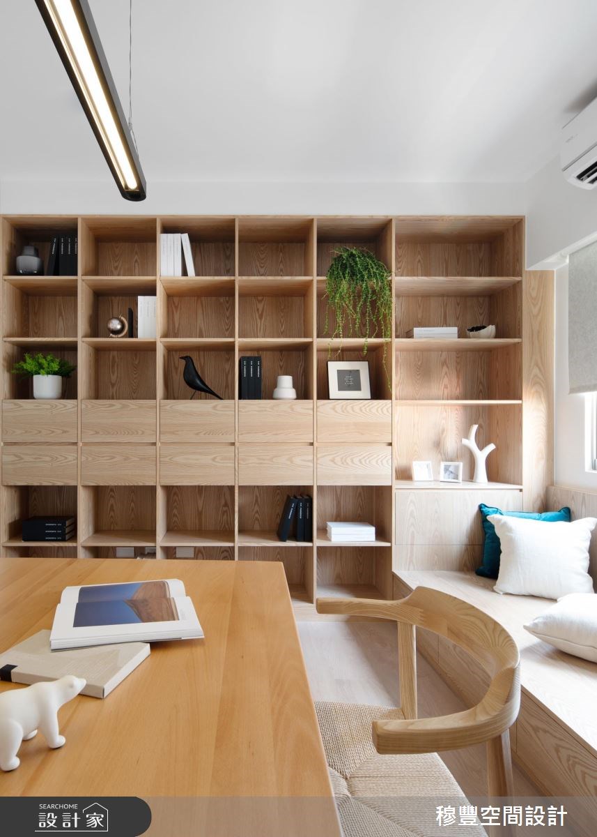 29坪中古屋(5~15年)＿北歐風書房案例圖片＿穆豐空間設計有限公司＿穆豐_58號基地之13