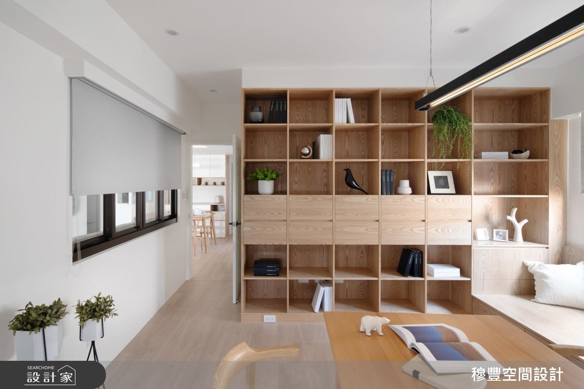 29坪中古屋(5~15年)＿北歐風書房案例圖片＿穆豐空間設計有限公司＿穆豐_58號基地之14