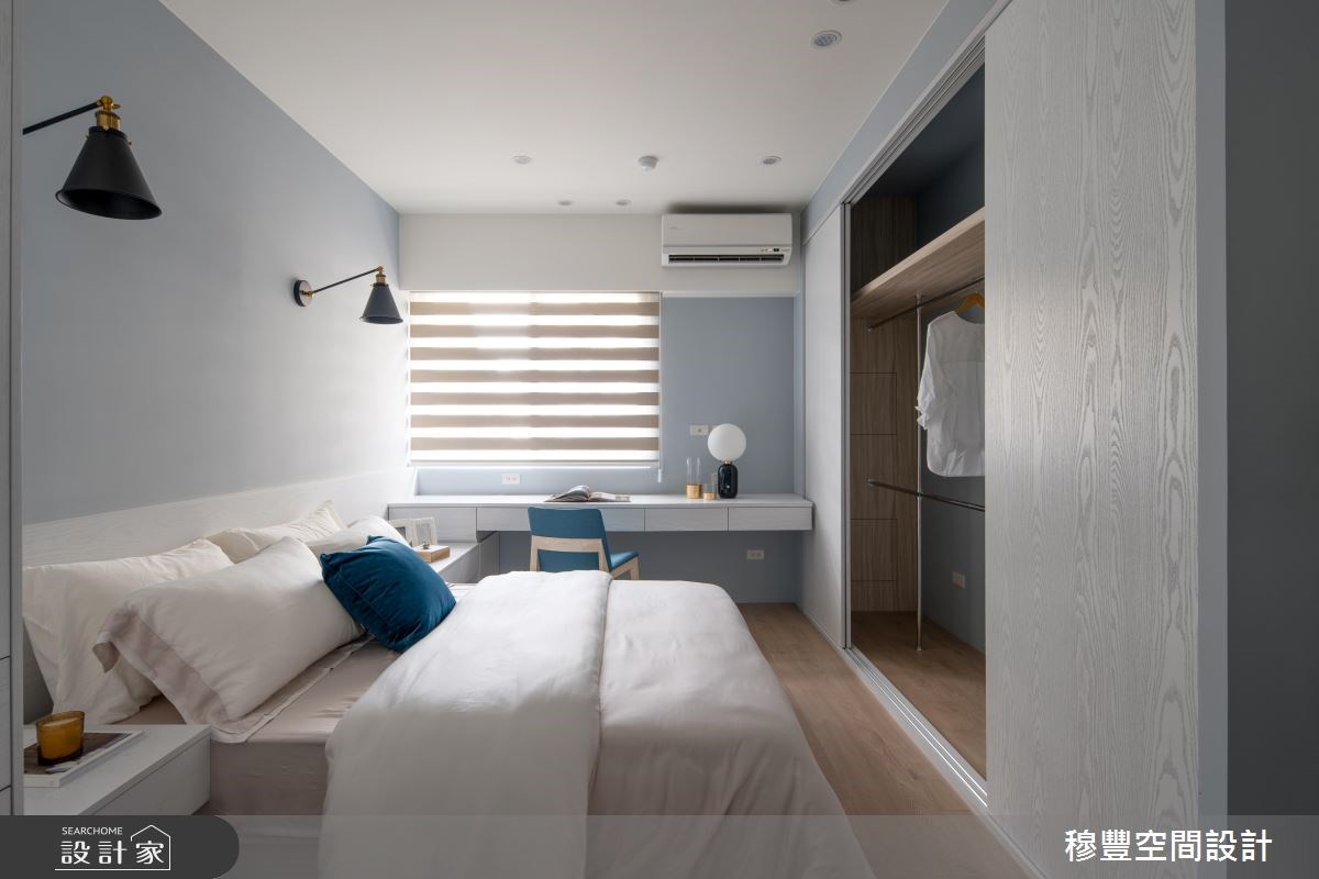 29坪中古屋(5~15年)＿北歐風臥室案例圖片＿穆豐空間設計有限公司＿穆豐_58號基地之18
