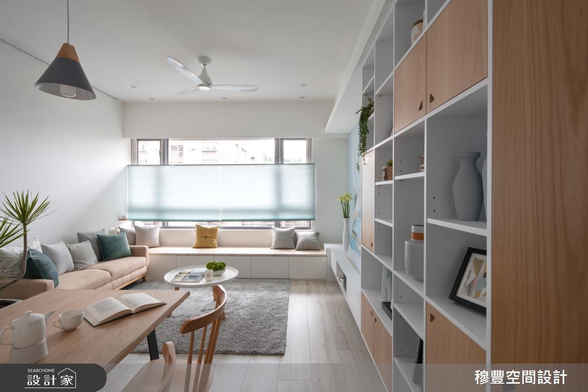 18坪中古屋(5~15年)＿北歐風客廳餐廳案例圖片＿穆豐空間設計有限公司＿穆豐_糖霜手指餅乾之4490