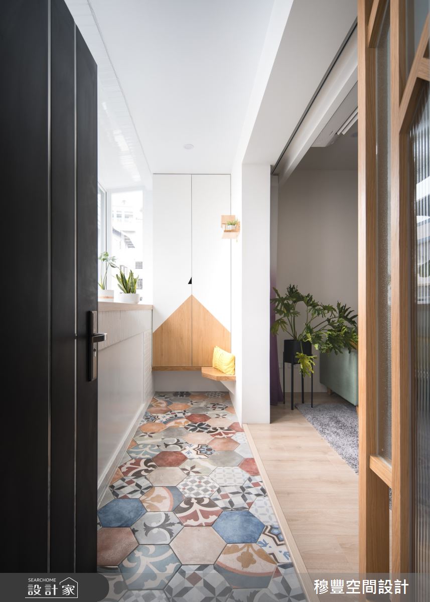 27坪老屋(31~40年)＿北歐風玄關案例圖片＿穆豐空間設計有限公司＿穆豐_日安，老所在之1