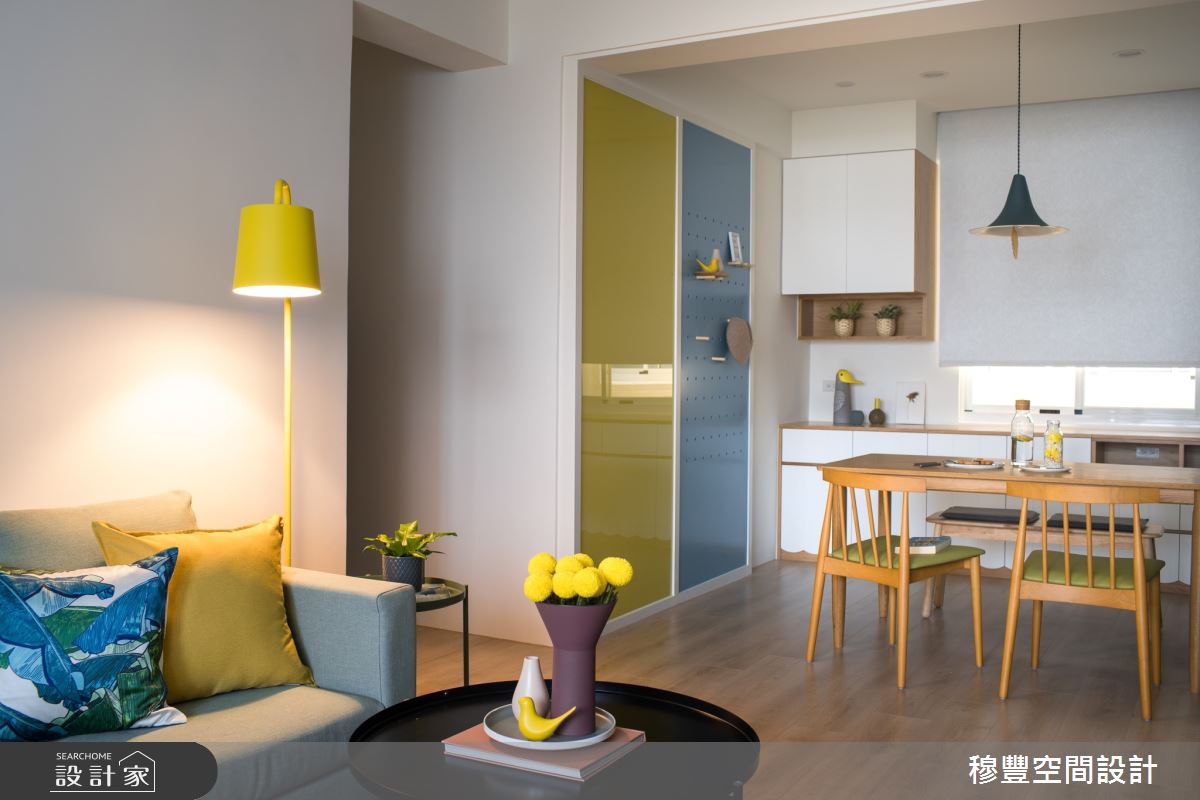 27坪老屋(31~40年)＿北歐風客廳案例圖片＿穆豐空間設計有限公司＿穆豐_日安，老所在之8
