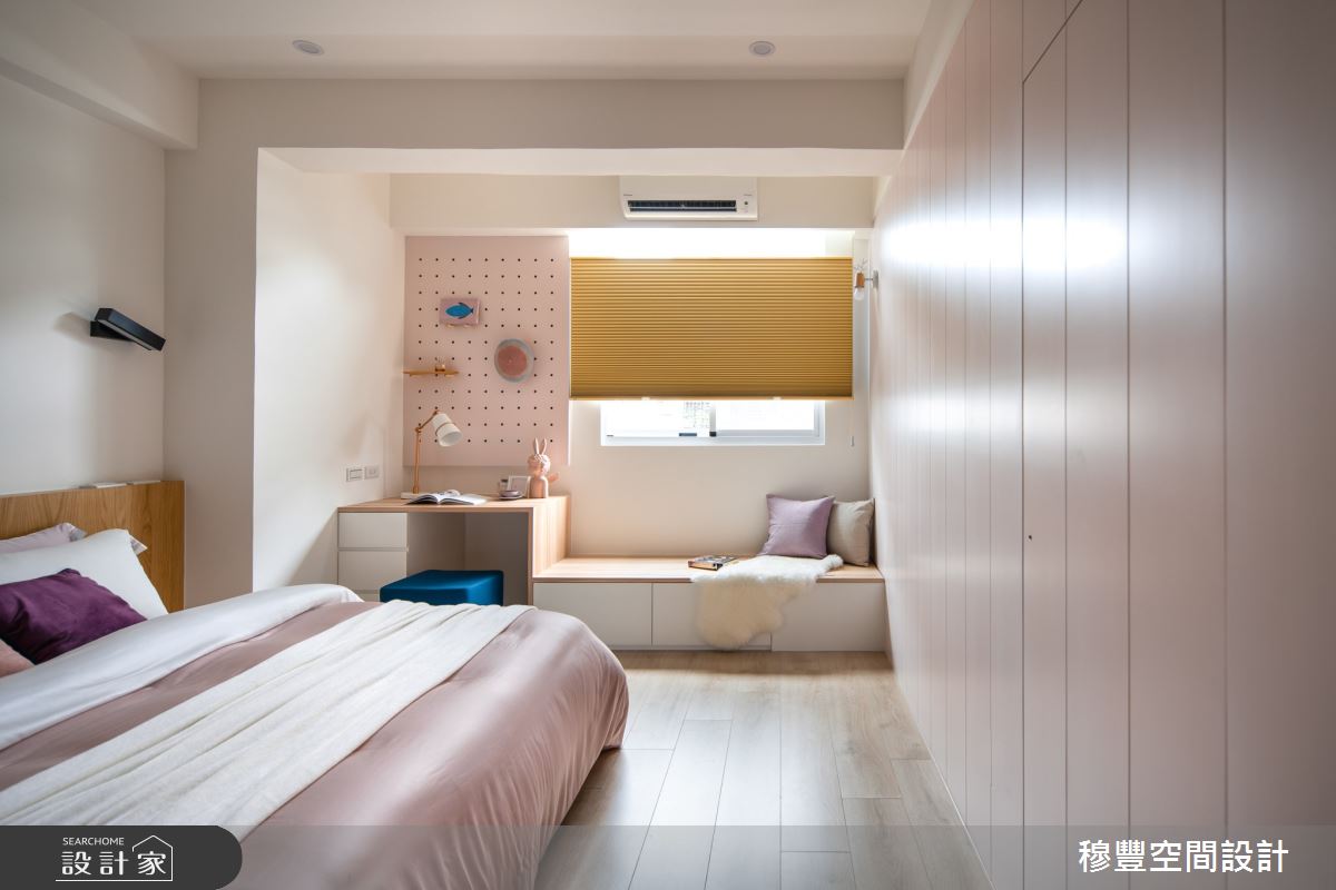 27坪老屋(31~40年)＿北歐風臥室臥榻案例圖片＿穆豐空間設計有限公司＿穆豐_日安，老所在之15