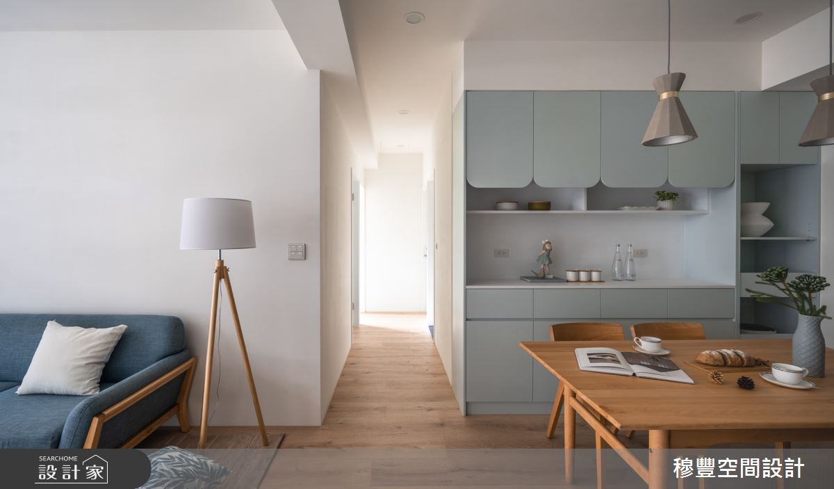 23坪新成屋(5年以下)＿北歐風客廳餐廳案例圖片＿穆豐空間設計有限公司＿穆豐_小時光之3