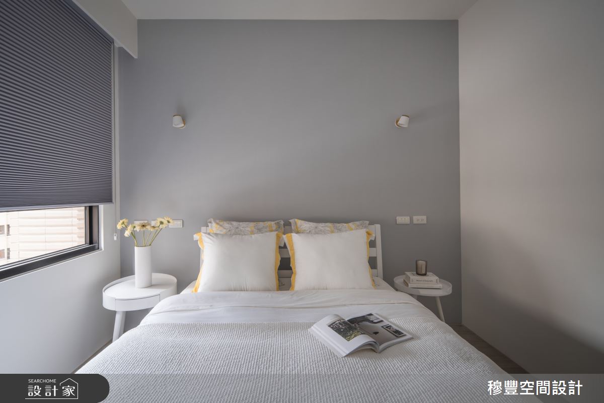 23坪新成屋(5年以下)＿北歐風臥室案例圖片＿穆豐空間設計有限公司＿穆豐_小時光之18
