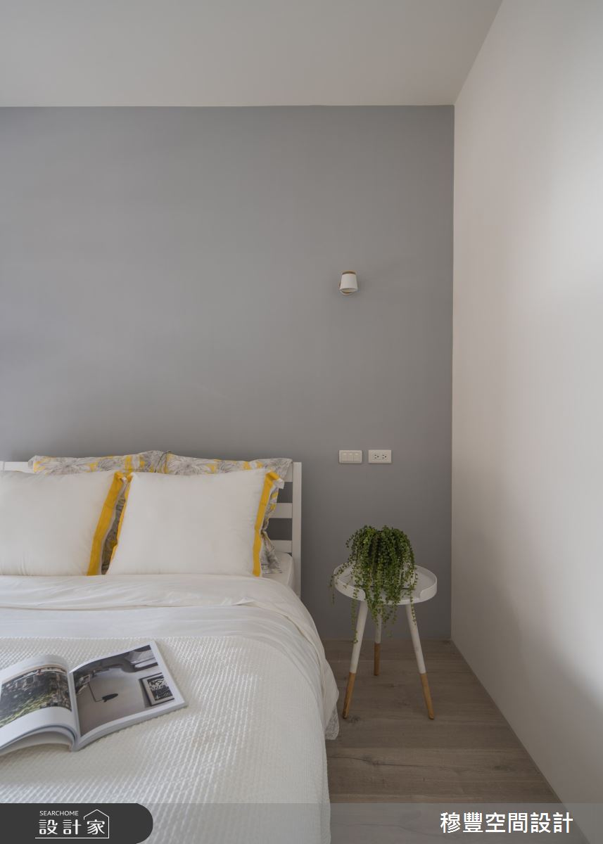 23坪新成屋(5年以下)＿北歐風臥室案例圖片＿穆豐空間設計有限公司＿穆豐_小時光之19