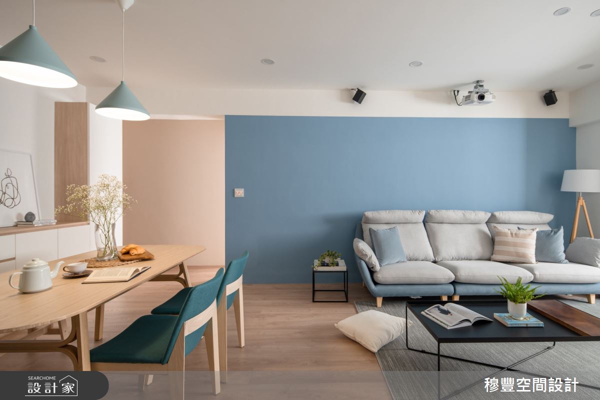 28坪中古屋(5~15年)＿北歐風客廳餐廳案例圖片＿穆豐空間設計有限公司＿穆豐_日日是好日之9
