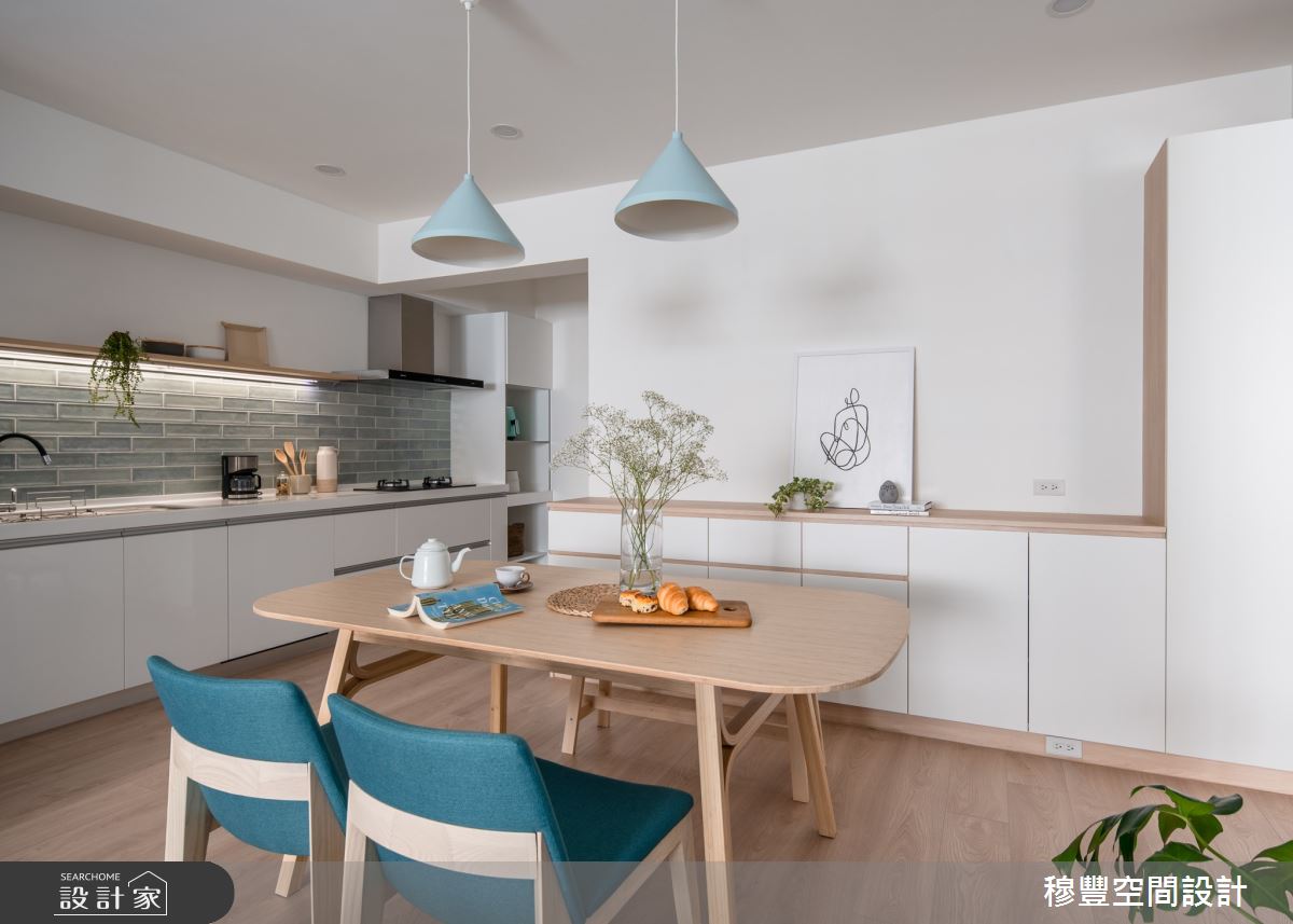 28坪中古屋(5~15年)＿北歐風餐廳案例圖片＿穆豐空間設計有限公司＿穆豐_日日是好日之11