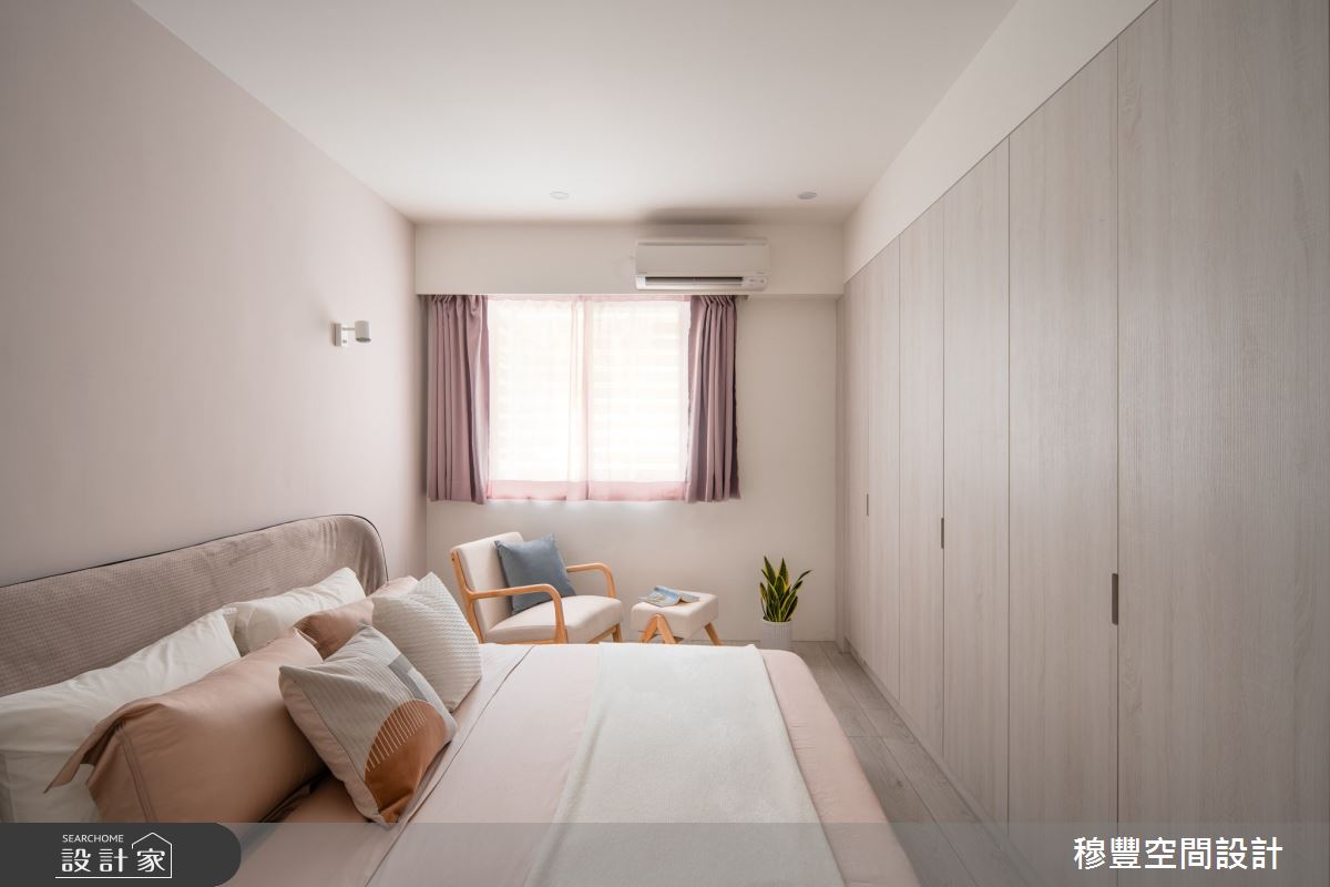 28坪中古屋(5~15年)＿北歐風臥室案例圖片＿穆豐空間設計有限公司＿穆豐_日日是好日之15