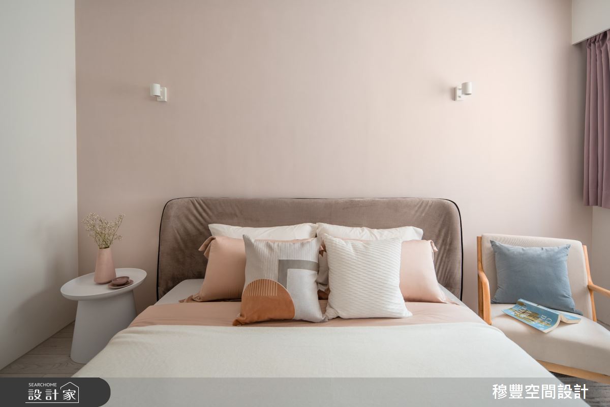 28坪中古屋(5~15年)＿北歐風臥室案例圖片＿穆豐空間設計有限公司＿穆豐_日日是好日之16