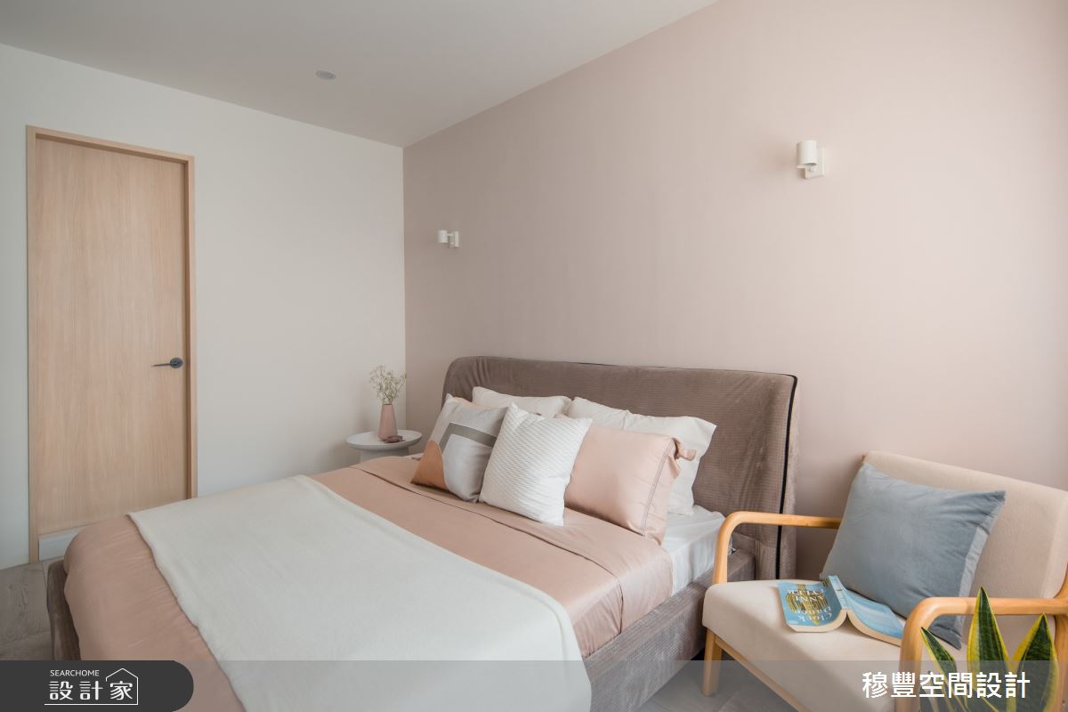 28坪中古屋(5~15年)＿北歐風臥室案例圖片＿穆豐空間設計有限公司＿穆豐_日日是好日之17
