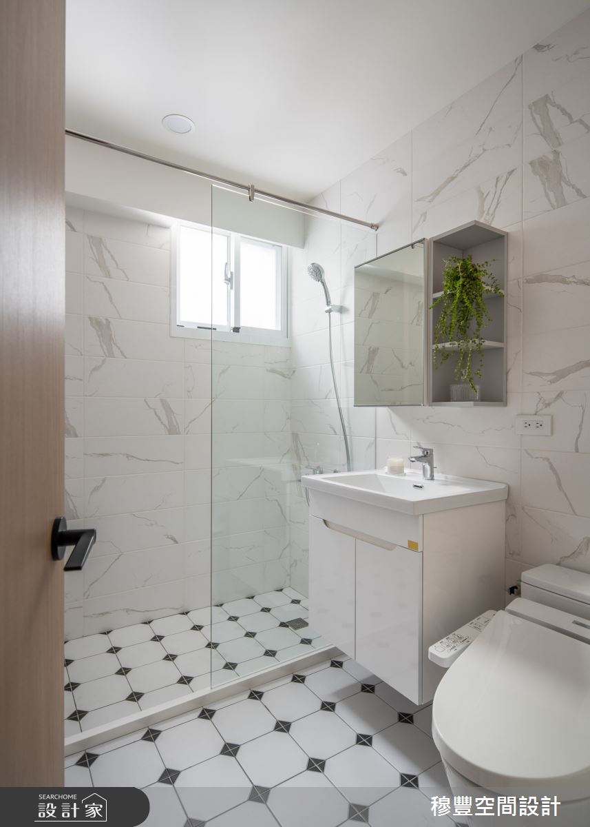 28坪中古屋(5~15年)＿北歐風浴室案例圖片＿穆豐空間設計有限公司＿穆豐_日日是好日之19