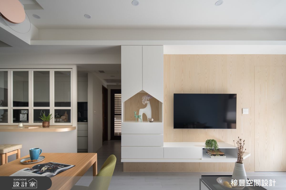 新成屋(5年以下)＿北歐風客廳案例圖片＿穆豐空間設計有限公司＿穆豐_甜甜好日子之4