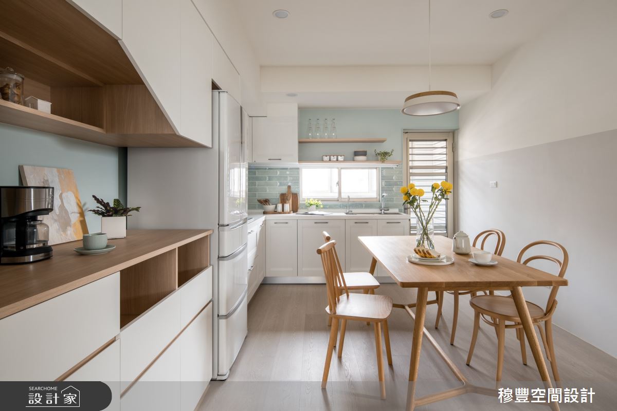 17坪老屋(16~30年)＿北歐風餐廳廚房案例圖片＿穆豐空間設計有限公司＿穆豐_三月春之14