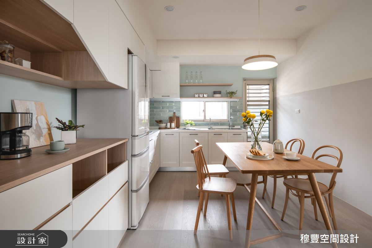 17坪老屋(16~30年)＿北歐風餐廳廚房案例圖片＿穆豐空間設計有限公司＿穆豐_三月春之15