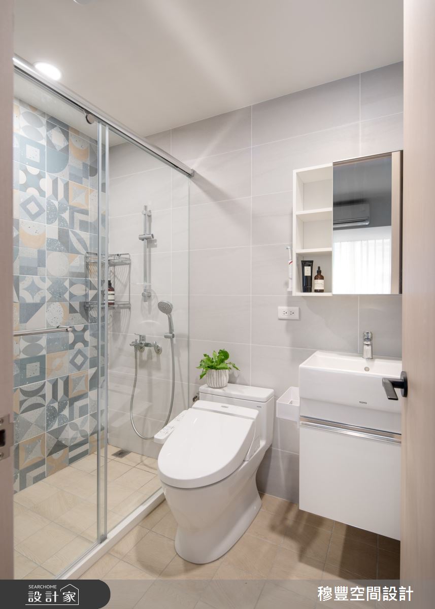 老屋(41~50年)＿北歐風浴室案例圖片＿穆豐空間設計有限公司＿穆豐_日光沐沐之18