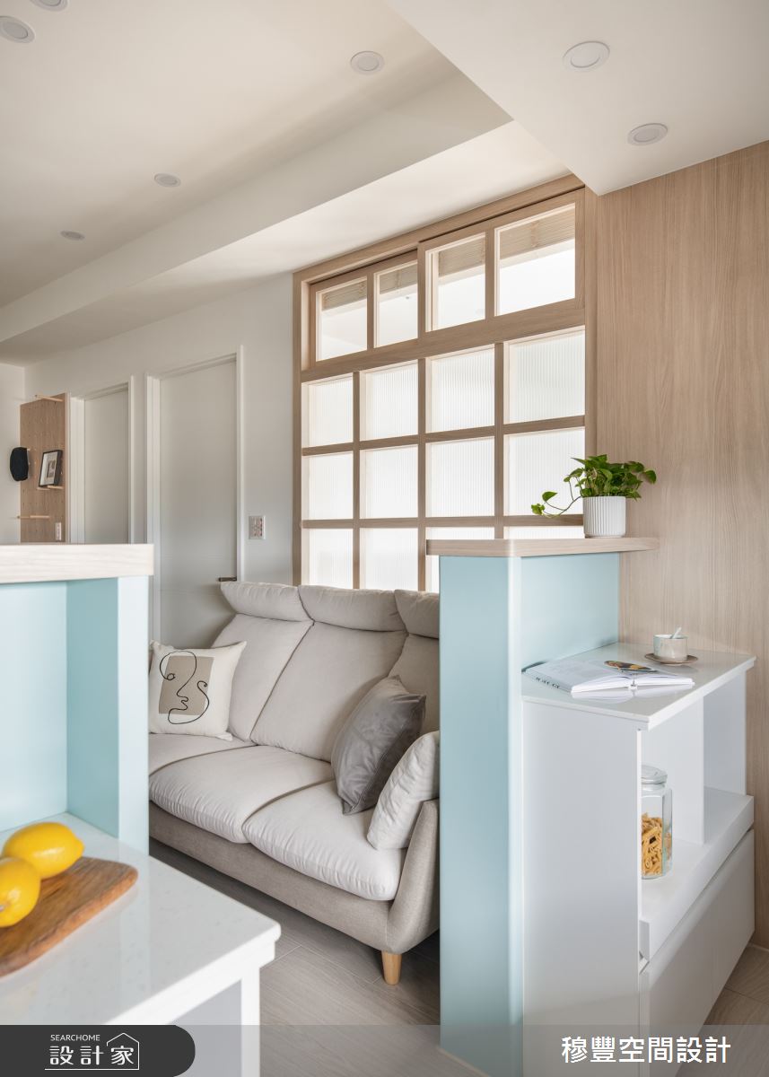 15坪新成屋(5年以下)＿北歐風客廳案例圖片＿穆豐空間設計有限公司＿穆豐_浮光隱隱之6
