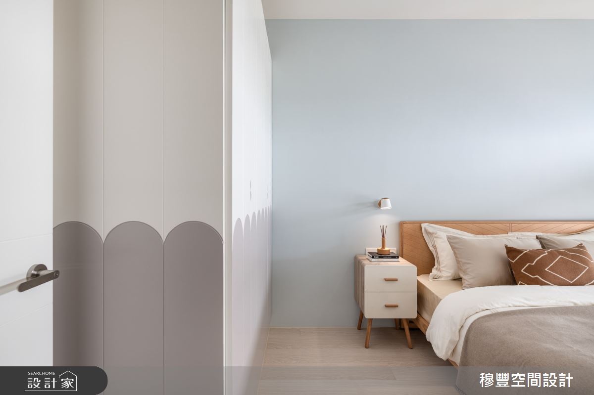 15坪新成屋(5年以下)＿北歐風臥室案例圖片＿穆豐空間設計有限公司＿穆豐_浮光隱隱之9