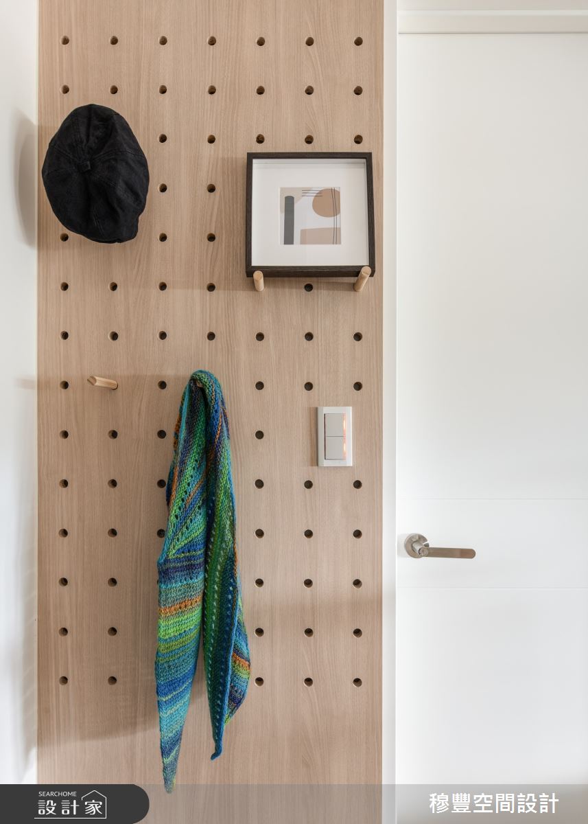 15坪新成屋(5年以下)＿北歐風玄關案例圖片＿穆豐空間設計有限公司＿穆豐_浮光隱隱之15