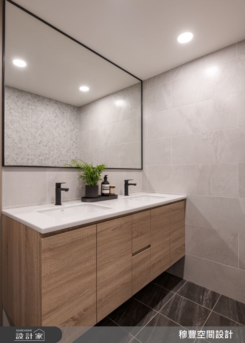 老屋(41~50年)＿北歐風浴室案例圖片＿穆豐空間設計有限公司＿穆豐_深焙奶茶之19