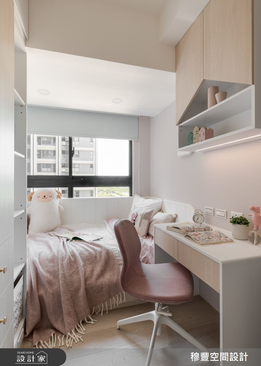 26坪新成屋(5年以下)＿北歐風臥室案例圖片＿穆豐空間設計有限公司＿穆豐_一抹新月之17