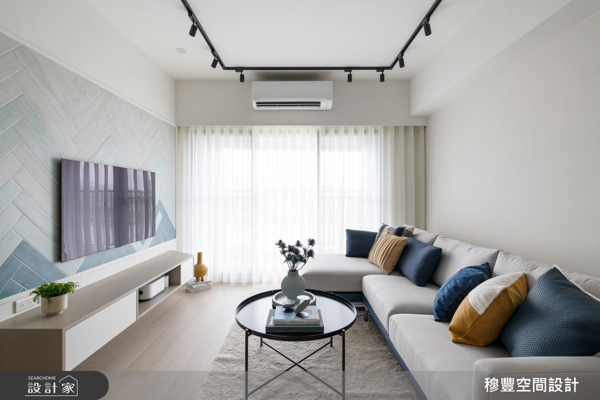 26坪新成屋(5年以下)＿北歐風客廳案例圖片＿穆豐空間設計有限公司＿穆豐_水中映月之9
