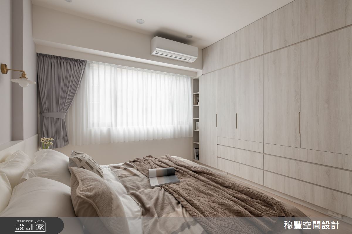 26坪中古屋(5~15年)＿北歐風臥室案例圖片＿穆豐空間設計有限公司＿穆豐_蒙布朗之22