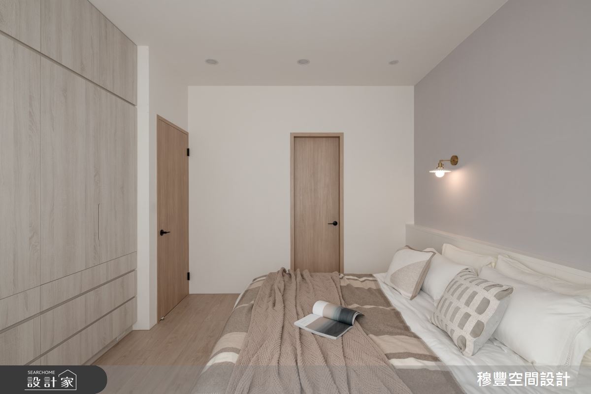 26坪中古屋(5~15年)＿北歐風臥室案例圖片＿穆豐空間設計有限公司＿穆豐_蒙布朗之25