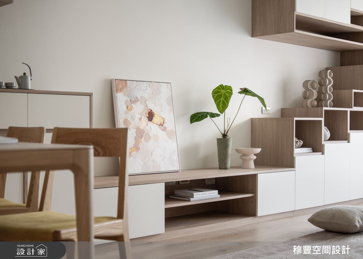 27坪新成屋(5年以下)＿北歐風客廳案例圖片＿穆豐空間設計有限公司＿穆豐_寬心靜好之9