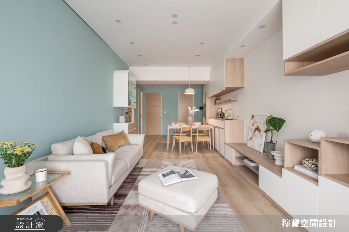 27坪新成屋(5年以下)＿北歐風客廳餐廳案例圖片＿穆豐空間設計有限公司＿穆豐_寬心靜好之10
