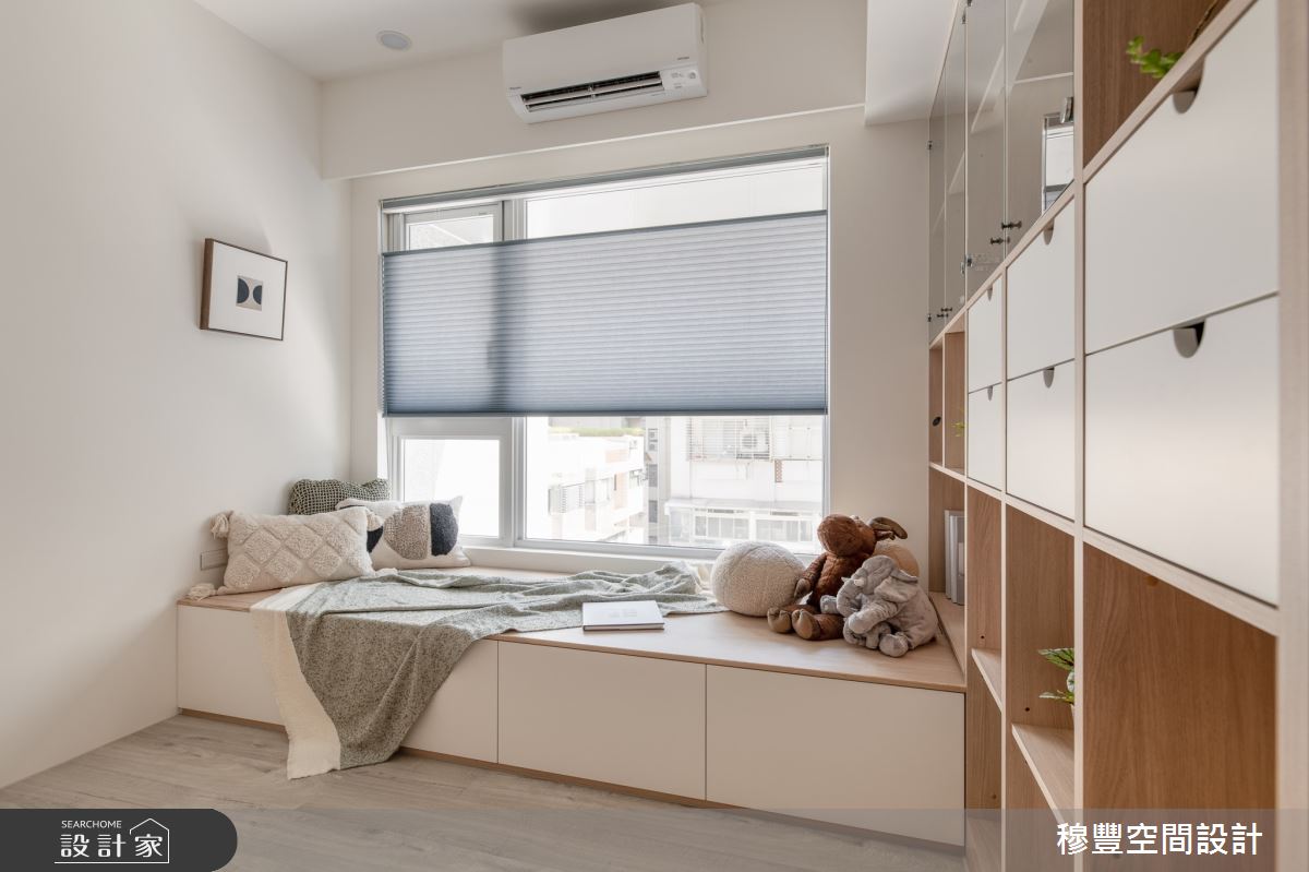 27坪新成屋(5年以下)＿北歐風書房臥榻案例圖片＿穆豐空間設計有限公司＿穆豐_寬心靜好之18