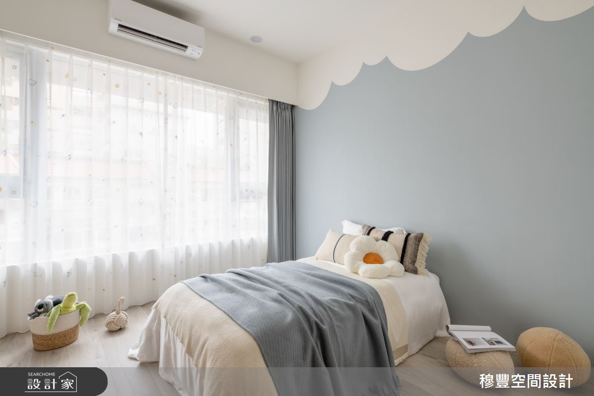 27坪新成屋(5年以下)＿北歐風臥室案例圖片＿穆豐空間設計有限公司＿穆豐_寬心靜好之22