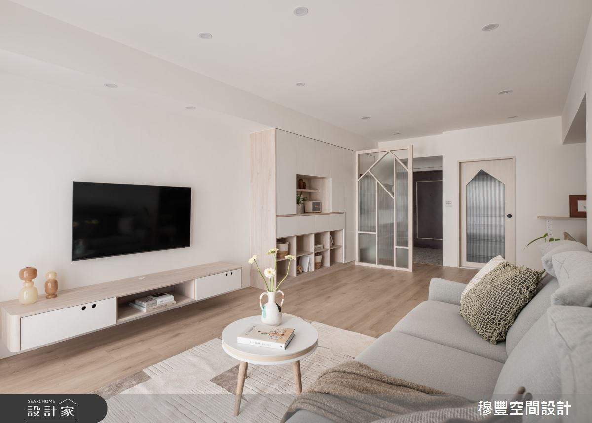 32坪老屋(16~30年)＿北歐風客廳案例圖片＿穆豐空間設計有限公司＿穆豐_靜沐暖陽之7