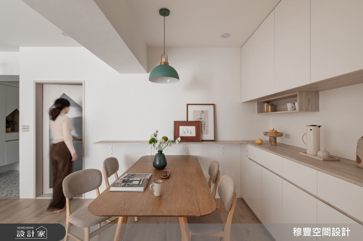 32坪老屋(16~30年)＿北歐風餐廳案例圖片＿穆豐空間設計有限公司＿穆豐_靜沐暖陽之12