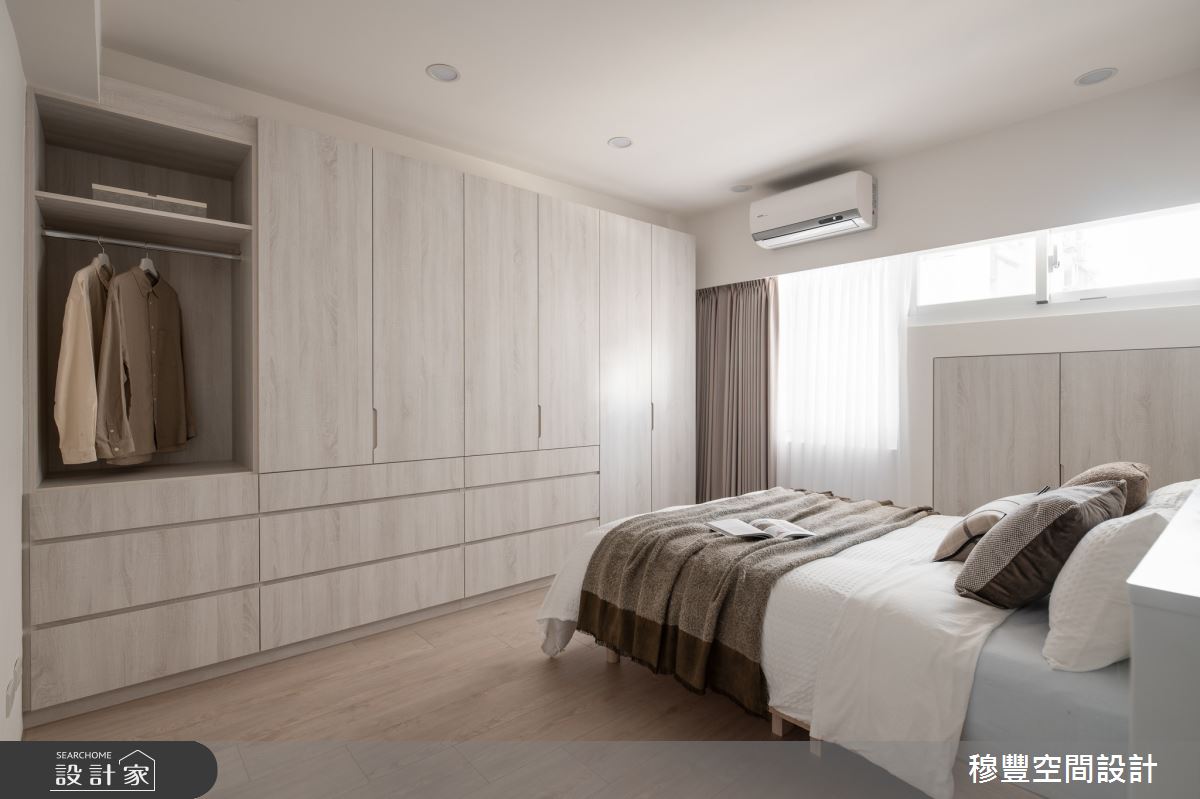 32坪老屋(16~30年)＿北歐風臥室案例圖片＿穆豐空間設計有限公司＿穆豐_靜沐暖陽之14