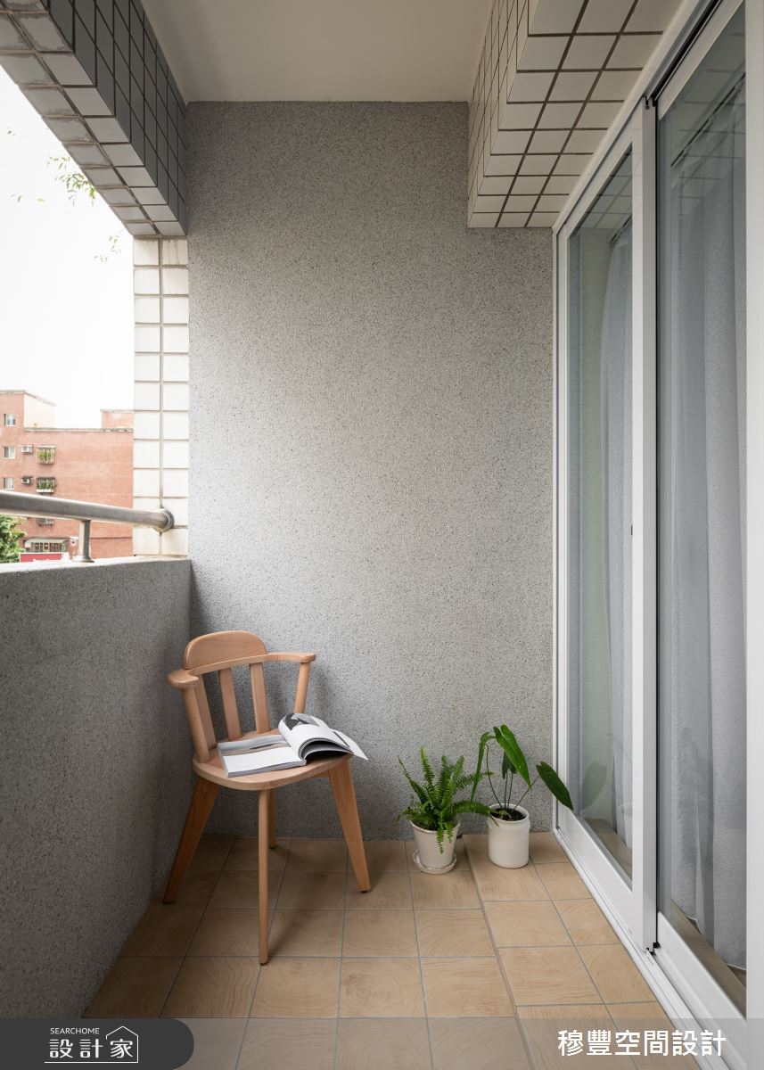32坪老屋(16~30年)＿北歐風陽台案例圖片＿穆豐空間設計有限公司＿穆豐_靜沐暖陽之22