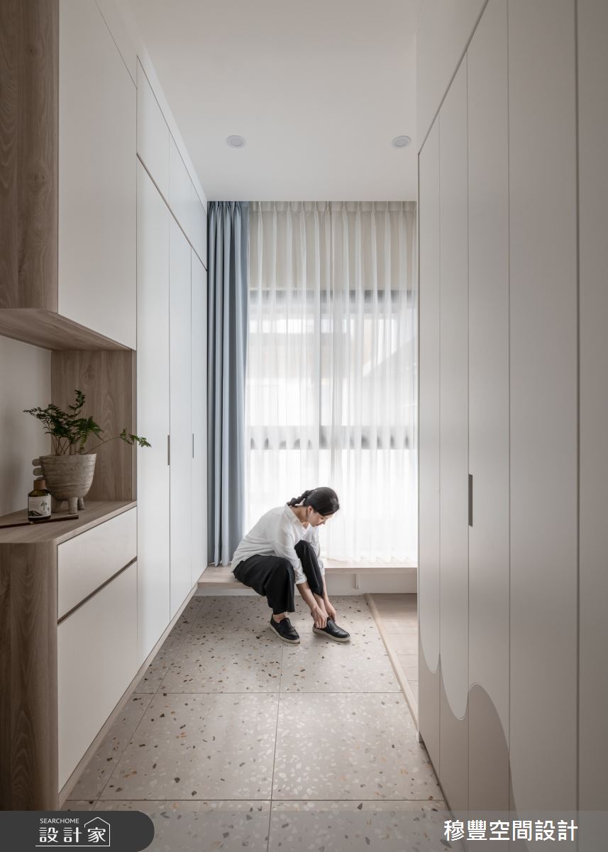 30坪預售屋＿北歐風玄關案例圖片＿穆豐空間設計有限公司＿穆豐_46號寓所之1