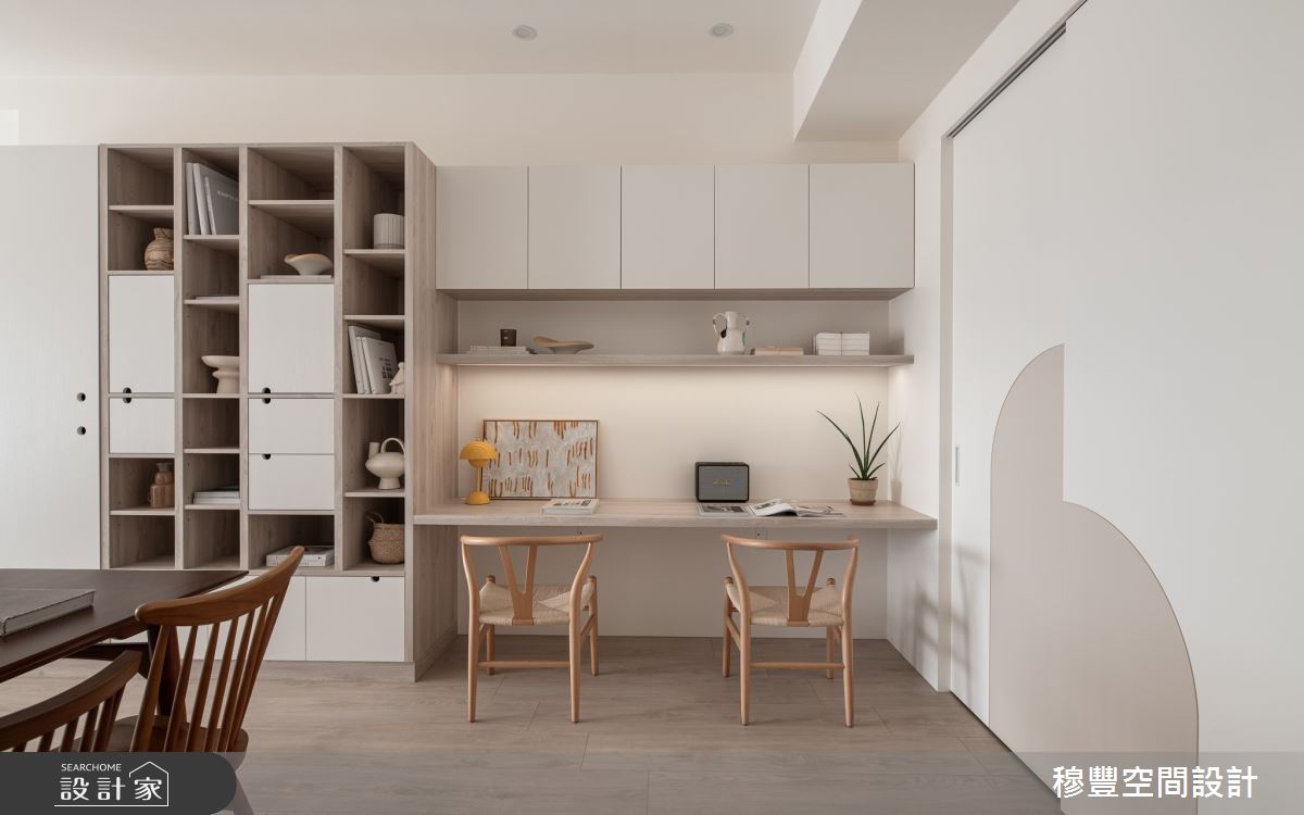 30坪預售屋＿北歐風書房案例圖片＿穆豐空間設計有限公司＿穆豐_46號寓所之11