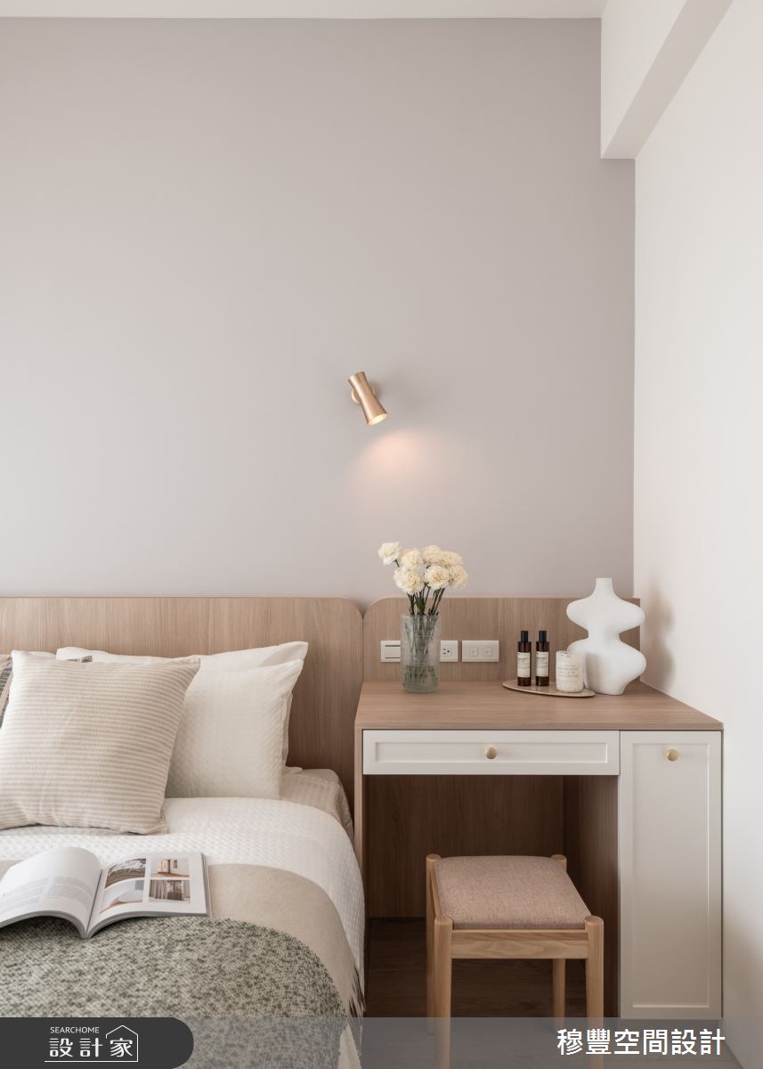 30坪預售屋＿北歐風臥室案例圖片＿穆豐空間設計有限公司＿穆豐_46號寓所之20