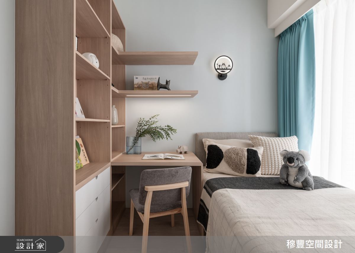 30坪預售屋＿北歐風臥室案例圖片＿穆豐空間設計有限公司＿穆豐_46號寓所之23