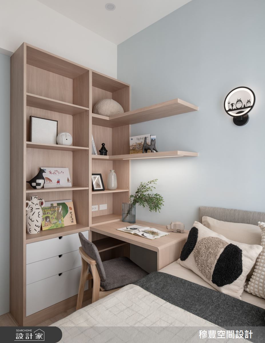 30坪預售屋＿北歐風臥室案例圖片＿穆豐空間設計有限公司＿穆豐_46號寓所之24